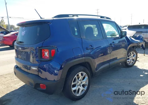 2016 Jeep Renegade Latitude z USA, uszkodzony, nr VIN ZACCJABT2GPC95713